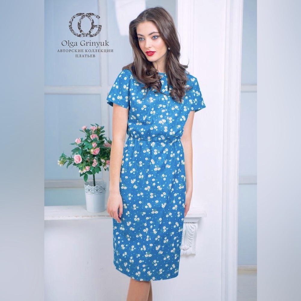 OLGA GRINYUK DESIGNER DRESS 42/small